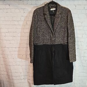 Liz Claiborne two tone wool blend coat size XL